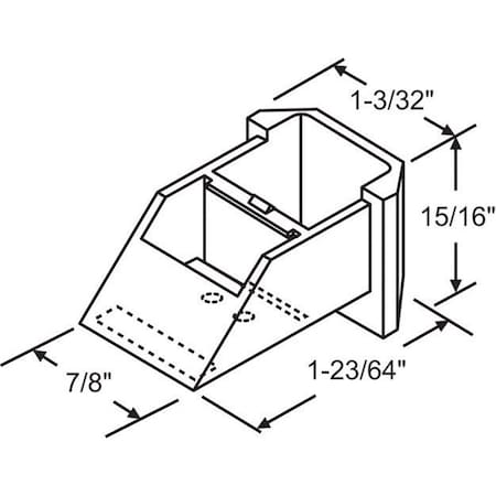 Strybuc Balance Top Sash Guide 60-661